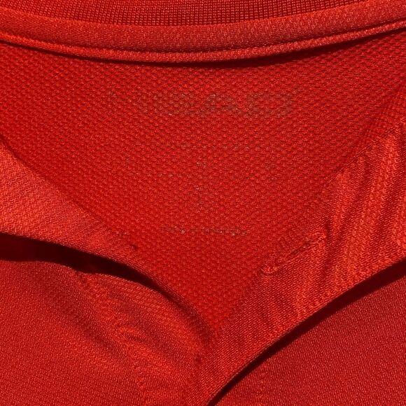 Head Men's Red Collared Short Sleeve Stretch Golf Polo Shirt Size Large - Picture 5 of 11